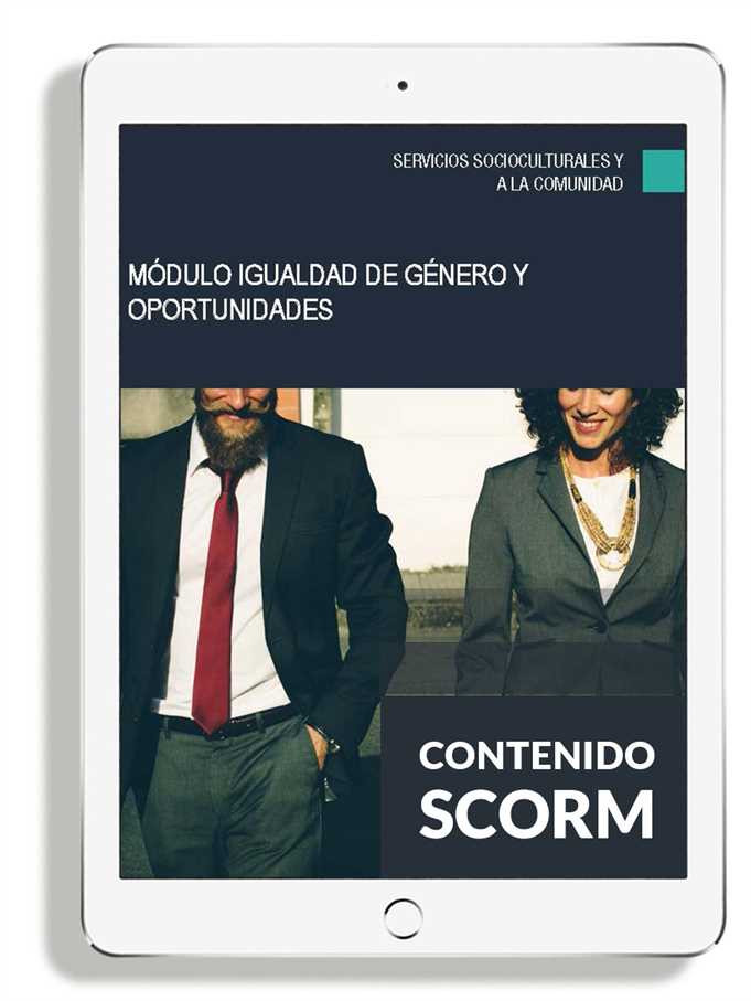 MÓDULO IGUALDAD DE GÉNERO Y OPORTUNIDADES