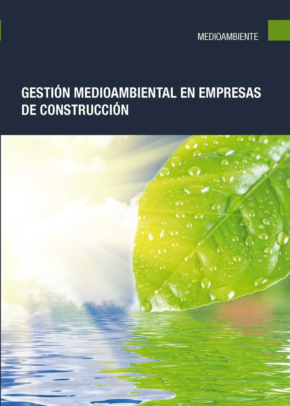 Gestión medioambiental en empresas de construcción