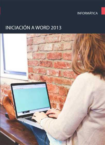 Iniciación a word 2013