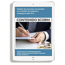 GESTIÓN DE ACCIONES COMERCIALES EN EL ÁMBITO DE SEGUROS Y REASEGUROS