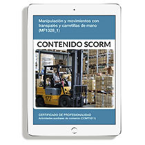 MANIPULACIÓN Y MOVIMIENTOS CON TRANSPALÉS Y CARRETILLAS DE MANO