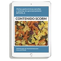 OFERTAS GASTRONÓMICAS Y SISTEMAS DE APROVISIONAMIENTO