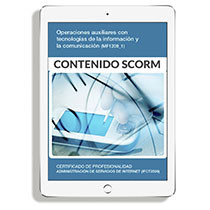 OPERACIONES AUXILIARES CON TECNOLOGÍAS DE LA INFORMACIÓN Y LA COMUNICACIÓN