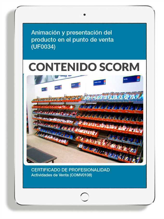 ANIMACIÓN Y PRESENTACIÓN DEL PRODUCTO EN EL PUNTO DE VENTA