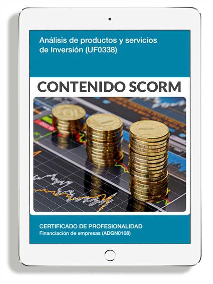 ANÁLISIS DE PRODUCTOS Y SERVICIOS DE INVERSIÓN