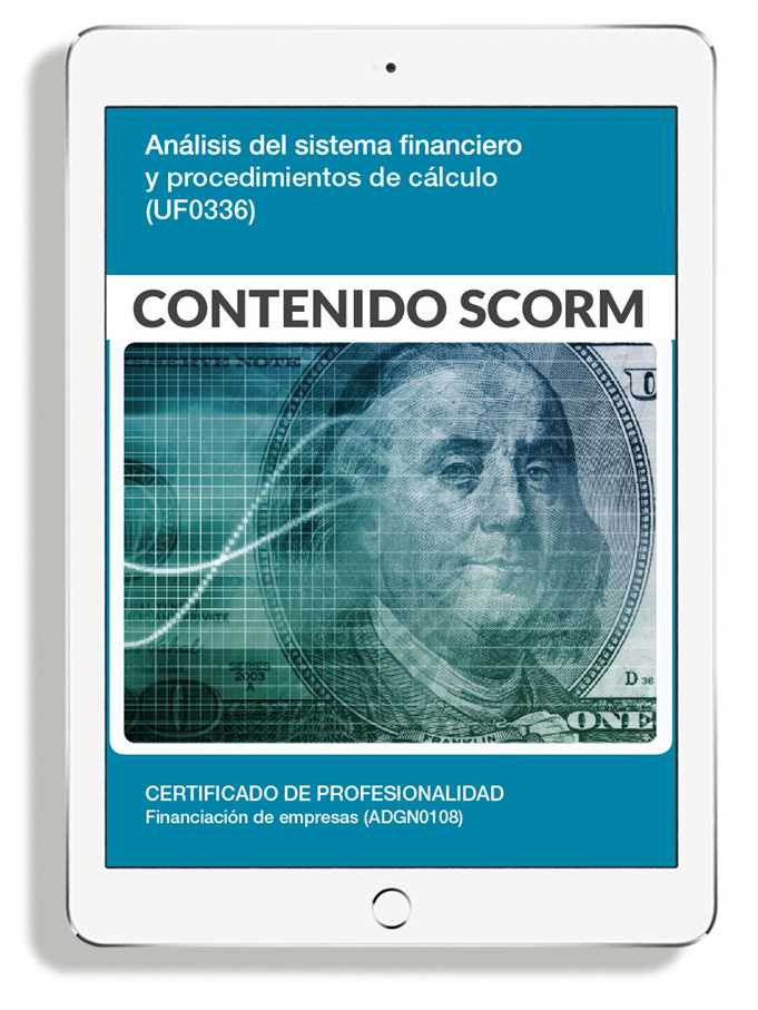 ANÁLISIS DEL SISTEMA FINANCIERO Y PROCEDIMIENTOS DE CÁLCULO