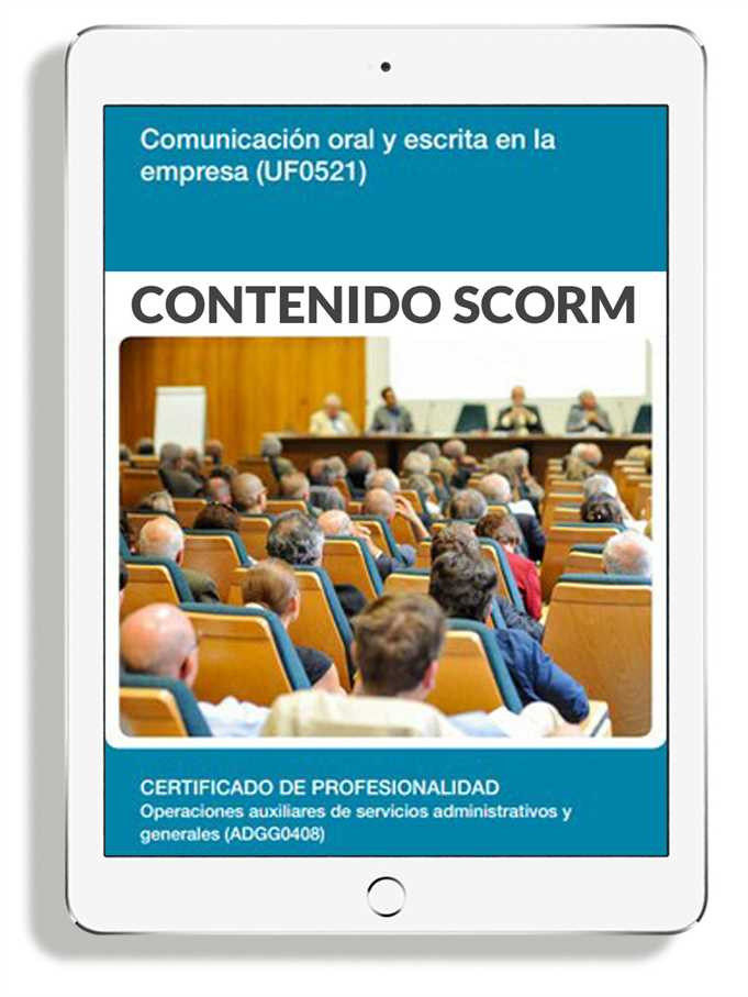 COMUNICACIÓN ORAL Y ESCRITA EN LA EMPRESA