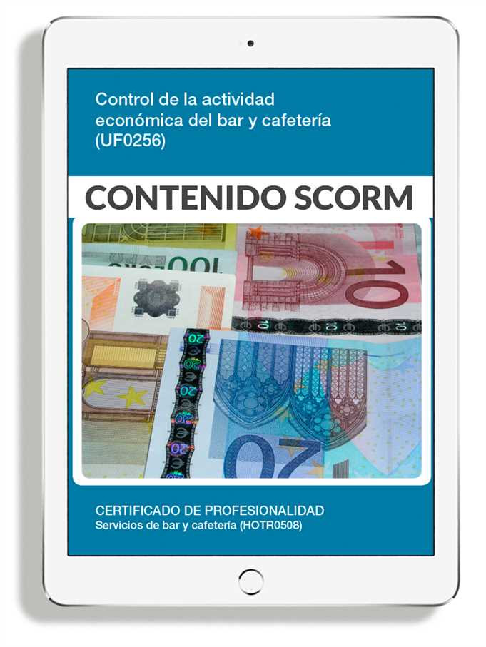 CONTROL DE LA ACTIVIDAD ECONÓMICA DEL BAR Y CAFETERÍA