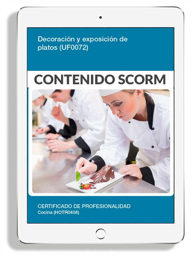 DECORACIÓN Y EXPOSICIÓN DE PLATOS