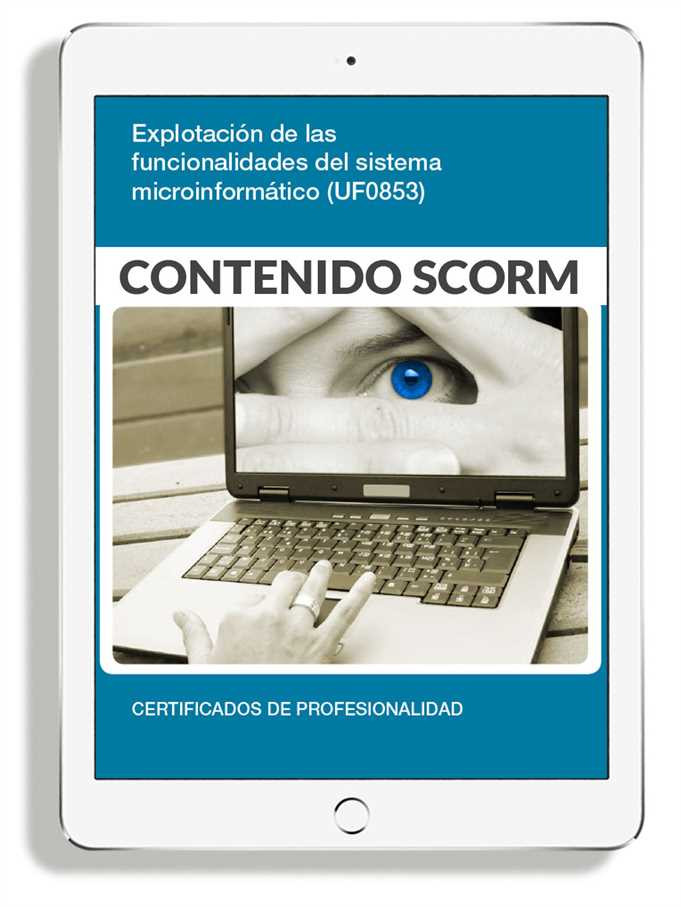 EXPLOTACIÓN DE LAS FUNCIONALIDADES DEL SISTEMA MICROINFORMÁTICO