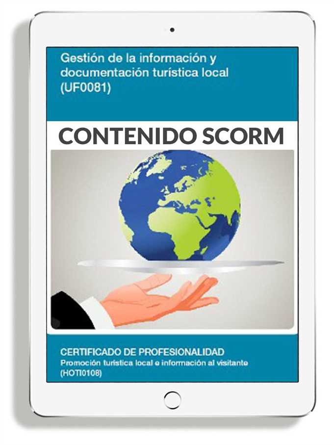 GESTIÓN DE LA INFORMACIÓN Y DOCUMENTACIÓN TURÍSTICA LOCAL