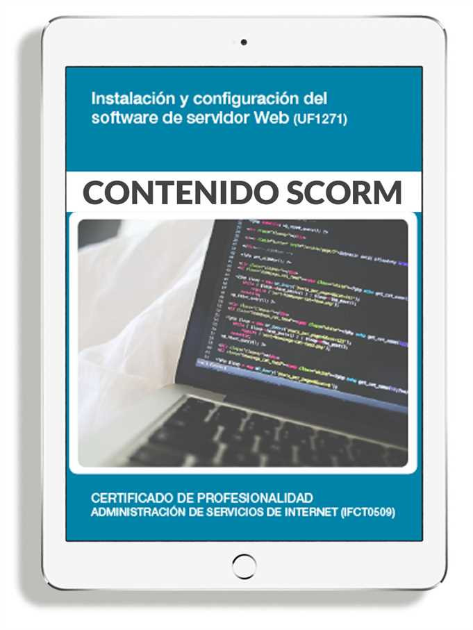 INSTALACIÓN Y CONFIGURACIÓN DEL SOFTWARE DEL SERVIDOR WEB