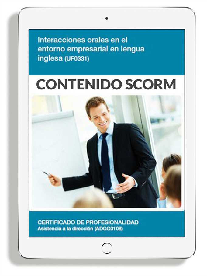 INTERACCIONES ORALES EN EL ENTORNO EMPRESARIAL EN LENGUA INGLESA