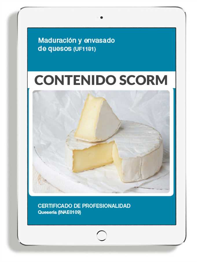 MADURACIÓN Y ENVASADO DE QUESOS