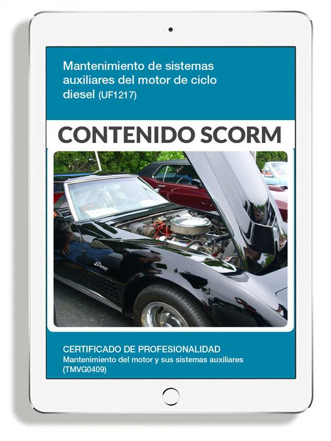 MANTENIMIENTO DE SISTEMAS AUXILIARES DEL MOTOR DE CICLO DIESEL