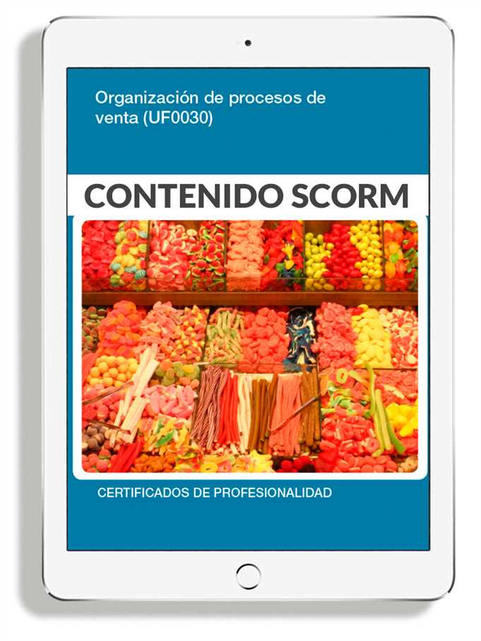ORGANIZACION DE PROCESOS DE VENTA