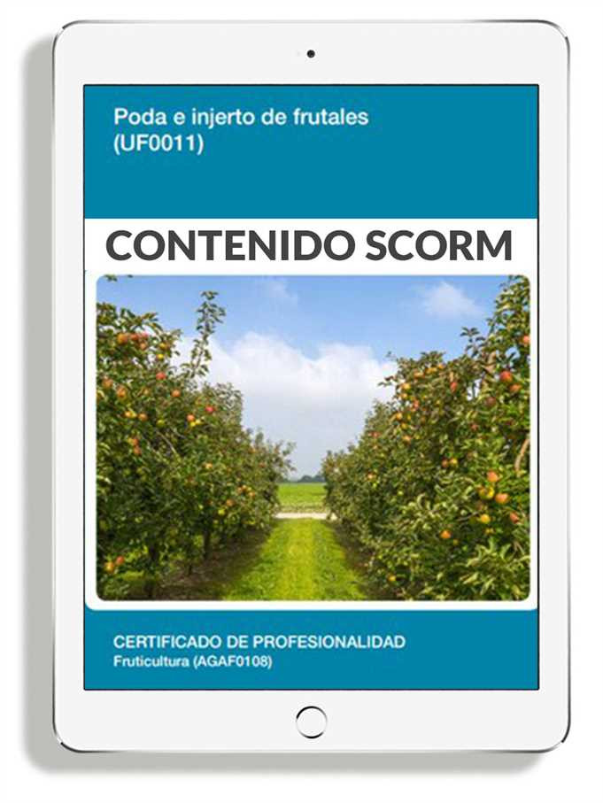 PODA E INJERTO DE FRUTALES