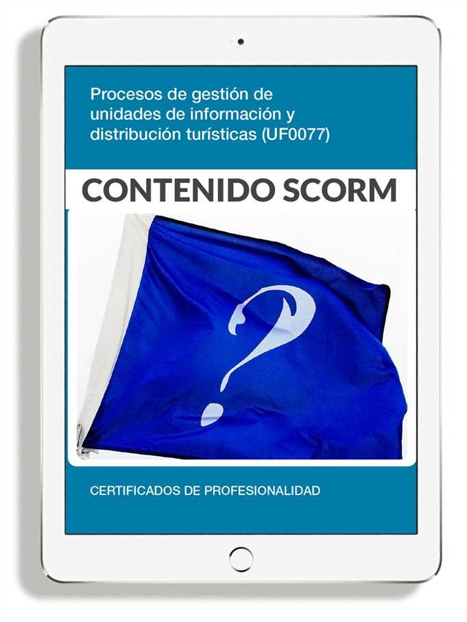 PROCESOS DE GESTIÓN DE UNIDADES DE INFORMACIÓN Y DISTRIBUCIÓN TURÍSTICA