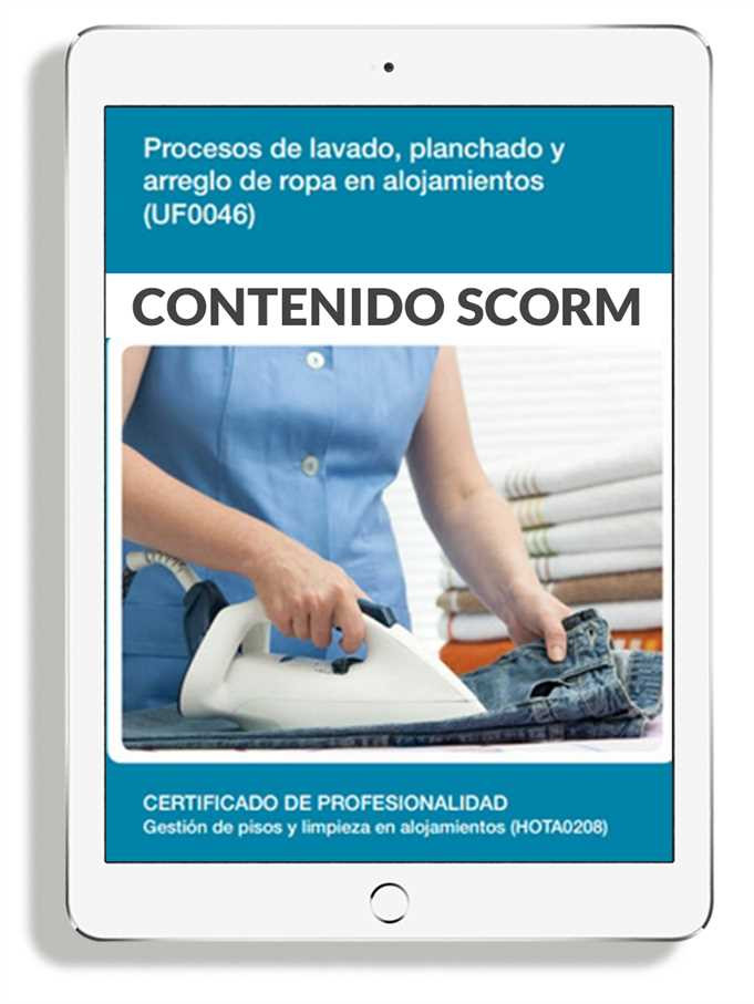 PROCESOS DE LAVADO PLANCHADO Y ARREGLO DE ROPA EN ALOJAMIENTOS