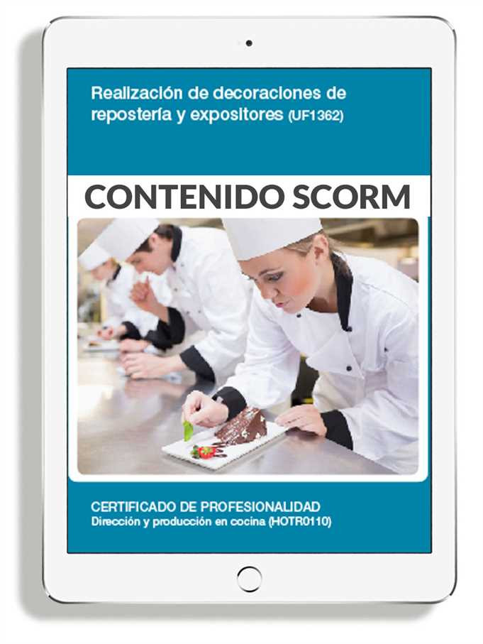 REALIZACIÓN DE DECORACIONES DE REPOSTERÍA Y EXPOSITORES