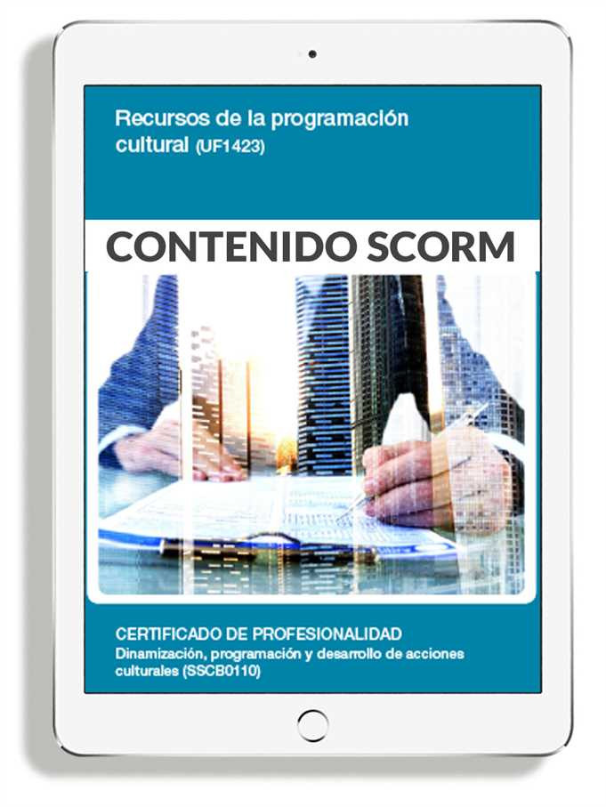 RECURSOS DE LA PROGRAMACIÓN CULTURAL