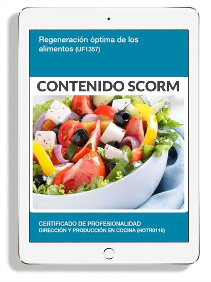 REGENERACIÓN ÓPTIMA DE LOS ALIMENTOS