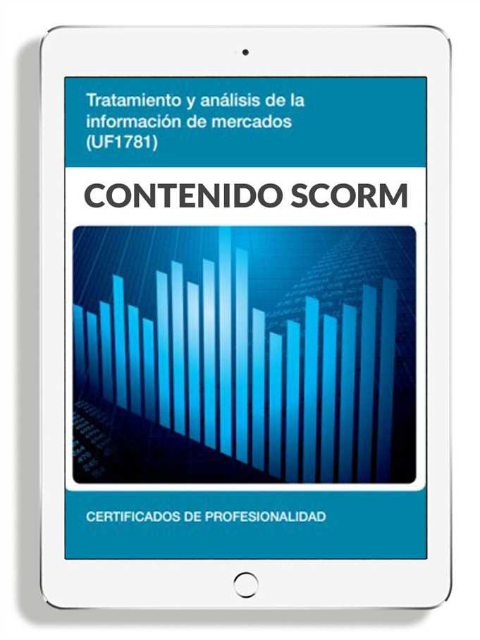 TRATAMIENTO Y ANÁLISIS DE LA INFORMACIÓN DE MERCADOS