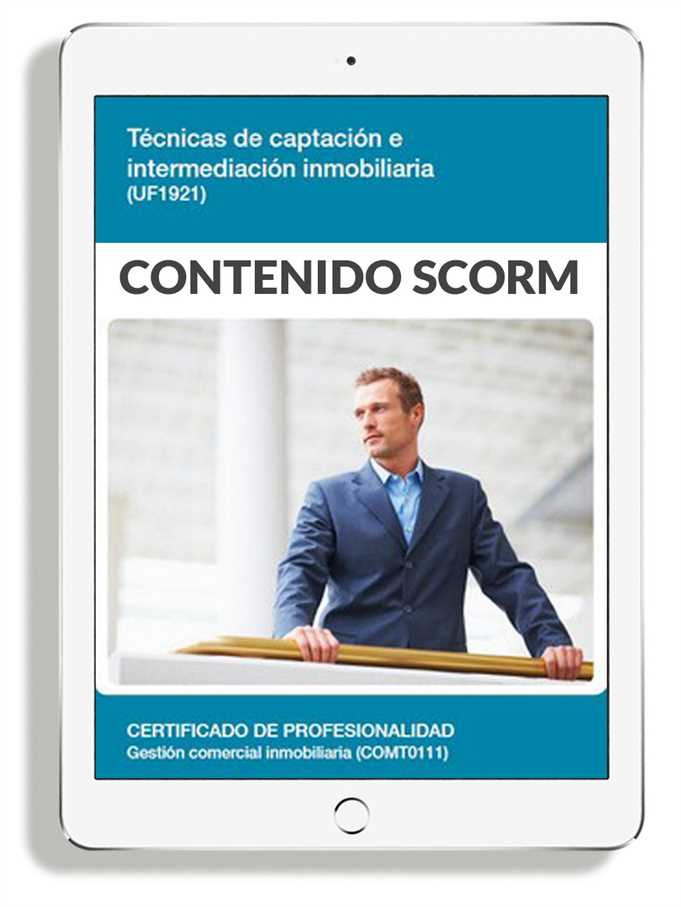 TÉCNICAS DE CAPTACIÓN E INTERMEDIACIÓN INMOBILIARIA