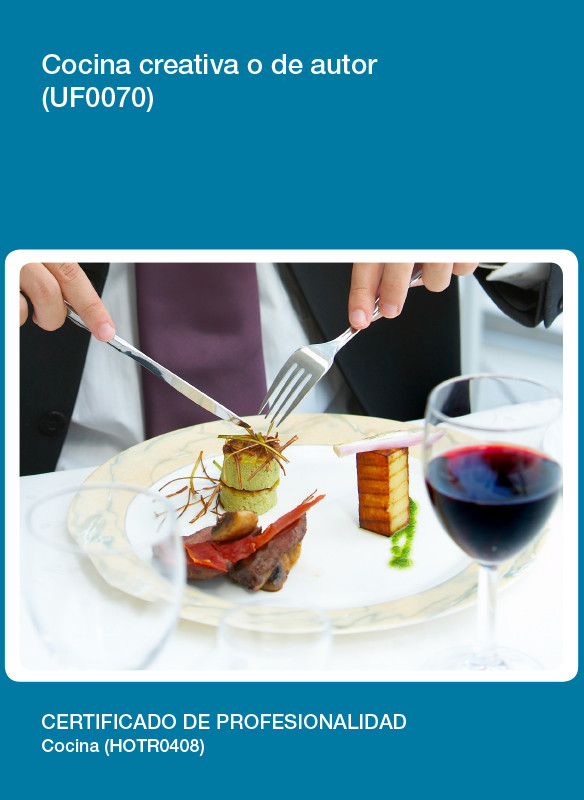 UF0070 - Cocina creativa o de autor