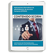 APLICACIONES INFORMÁTICAS DE ADMINISTRACIÓN DE RECURSOS HUMANOS