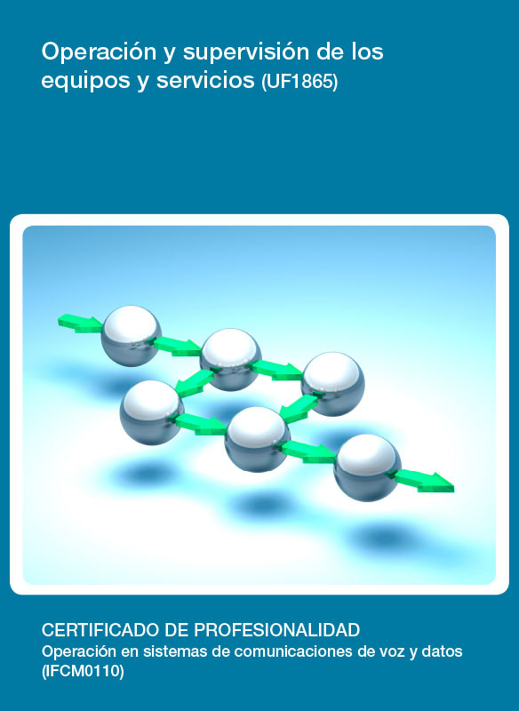 UF1865 - Operación y supervisión de los equipos y servicios