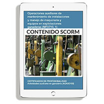 OPERACIONES AUXILIARES DE MANTENIMIENTO DE INSTALACIONES Y MANEJO DE MAQUINARIA Y EQUIPOS EN EXPLOTACIONES GANADERAS