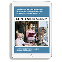 RECEPCIÓN Y ATENCIÓN AL CLIENTE EN ALOJAMIENTOS PROPIOS DE ENTORNOS RURALES Y/O NATURALES