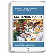 RECEPCIÓN Y LAVADO DE SERVICIOS DE CATERING