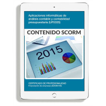 APLICACIONES INFORMÁTICAS DE ANÁLISIS CONTABLE Y CONTABILIDAD PRESUPUESTARIA