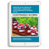 APLICACIÓN DE LOS MÉTODOS DE CONSERVACIÓN Y REGENERACIÓN DE LOS PREPARADOS DE REPOSTERÍA