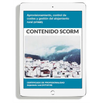 APROVISIONAMIENTO CONTROL DE COSTES Y GESTIÓN DEL ALOJAMIENTO RURAL