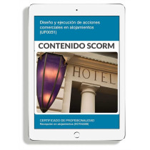 DISEÑO Y EJECUCIÓN DE ACCIONES COMERCIALES EN ALOJAMIENTOS