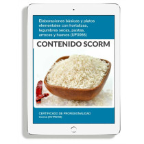 ELABORACIONES BÁSICAS Y PLATOS ELEMENTALES CON HORTALIZAS LEGUMBRES SECAS PASTAS ARROCES Y HUEVOS