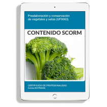 PREELABORACIÓN Y CONSERVACIÓN DE VEGETALES Y SETAS