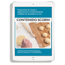 PREPARACIÓN DE MASAS Y ELABORACIONES COMPLEMENTARIAS MÚLTIPLES DE REPOSTERÍA