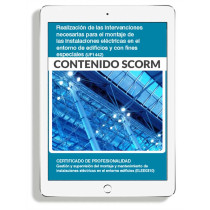 REALIZACIÓN DE LAS INTERVENCIONES NECESARIAS PARA EL MONTAJE DE LAS INSTALACIONES ELÉCTRICAS EN EL ENTORNO DE EDIFICIOS Y CON FINES ESPECIALES
