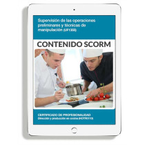 SUPERVISIÓN DE LAS OPERACIONES PRELIMINARES Y TÉCNICAS DE MANIPULACIÓN