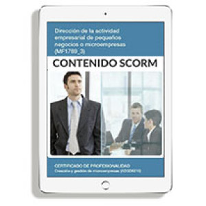 MF1789 - DIRECCIÓN DE LA ACTIVIDAD EMPRESARIAL DE PEQUEÑOS NEGOCIOS O MICROEMPRESAS