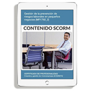 MF1792 - GESTIÓN DE LA PREVENCIÓN DE RIESGOS LABORALES EN PEQUEÑOS NEGOCIOS