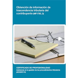 MF1783_3 - Obtención de información de trascendencia tributaria del contribuyente