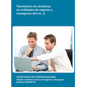 MF2181_2 - Tramitación de siniestros en entidades de seguros y reaseguros