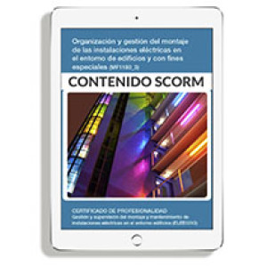 ORGANIZACIÓN Y GESTIÓN DEL MONTAJE DE LAS INSTALACIONES ELÉCTRICAS EN EL ENTORNO DE EDIFICIOS Y CON FINES ESPECIALES