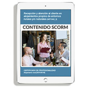 RECEPCIÓN Y ATENCIÓN AL CLIENTE EN ALOJAMIENTOS PROPIOS DE ENTORNOS RURALES Y/O NATURALES