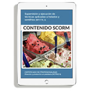 SUPERVISIÓN Y EJECUCIÓN DE TÉCNICAS APLICADAS A HELADOS Y SEMIFRÍOS